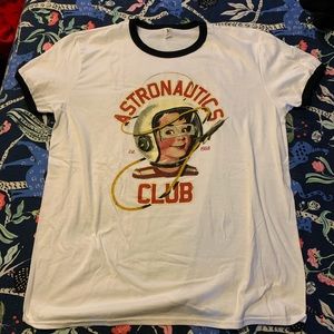 Men’s Astronaut Club Ringer T-shirt